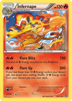 Infernape 20 Normal