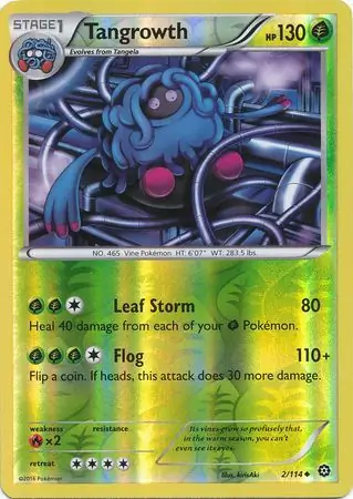 Tangrowth Reverse Holo 2 Normal