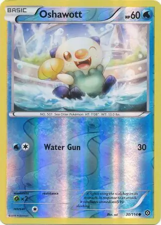 Oshawott Reverse Holo 30 Normal