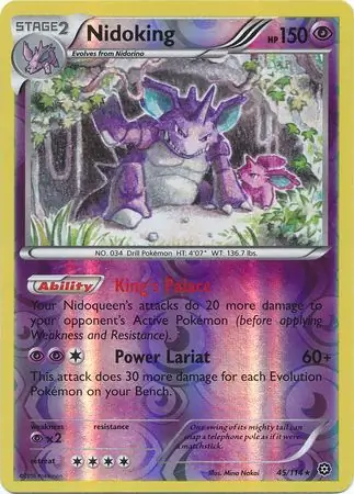Nidoking Reverse Holo 45