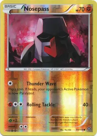 Nosepass Reverse Holo 54 Normal