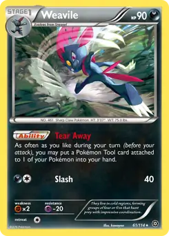 Weavile 61 Normal