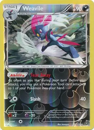 Weavile Reverse Holo 61 Normal