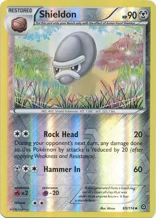 Shieldon Reverse Holo 69 Normal
