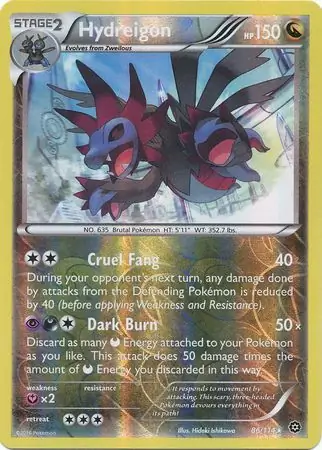 Hydreigon Reverse Holo 86