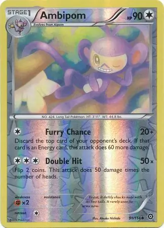 Ambipom Reverse Holo 91
