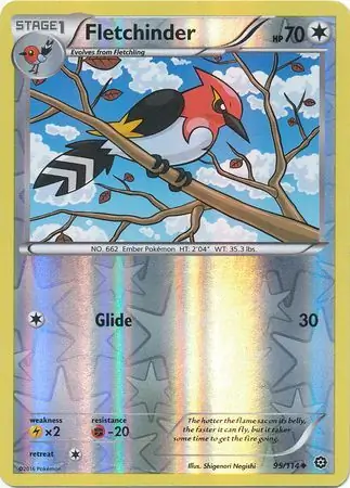 Fletchinder Reverse Holo 95 Normal