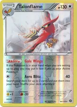 Talonflame Reverse Holo 96