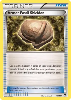 Armor Fossil Shieldon 98