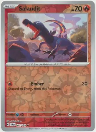 Salandit Reverse Holo 023