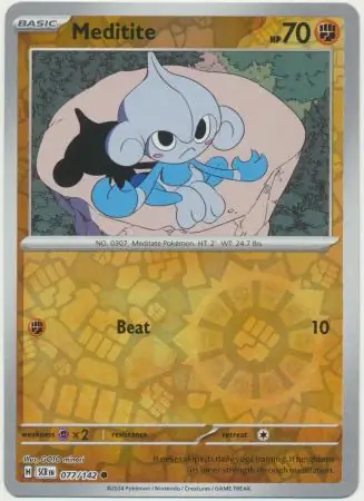Meditite Reverse Holo 077 Normal