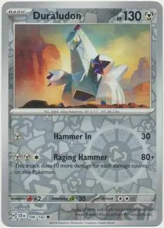 Duraludon Reverse Holo 106