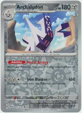 Archaludon Reverse Holo 107