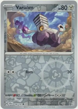 Varoom Reverse Holo 108