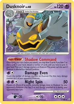Dusknoir Holo 1 Normal
