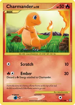 Charmander Secret 101 Normal