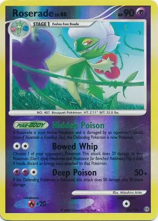 Roserade Reverse Holo 23 Normal