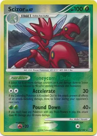 Scizor Reverse Holo 25