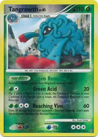 Tangrowth Reverse Holo 29 Normal