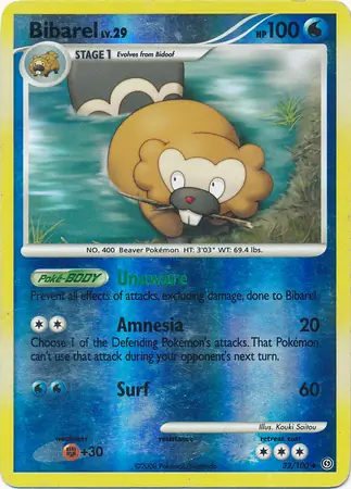 Bibarel Reverse Holo 32