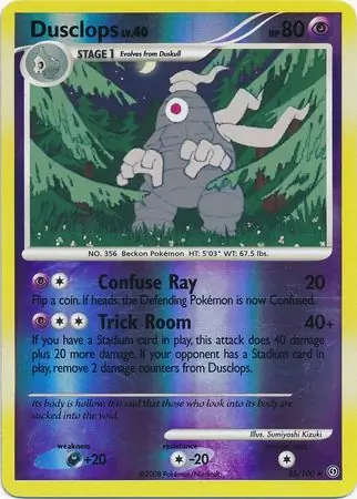 Dusclops Reverse Holo 35