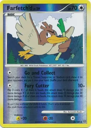 Farfetch'd Reverse Holo 38 Normal