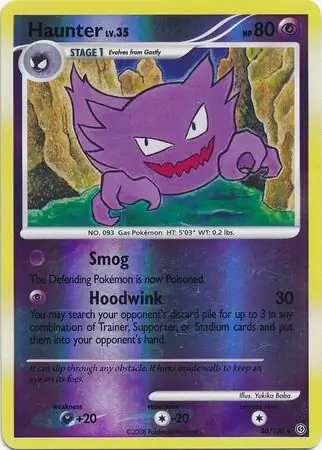 Haunter Reverse Holo 40 Normal