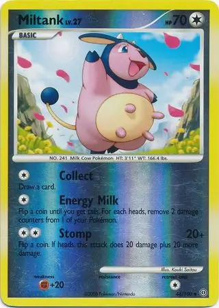Miltank Reverse Holo 44