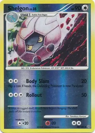 Shelgon Reverse Holo 50