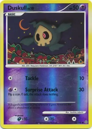 Duskull Reverse Holo 60 Normal