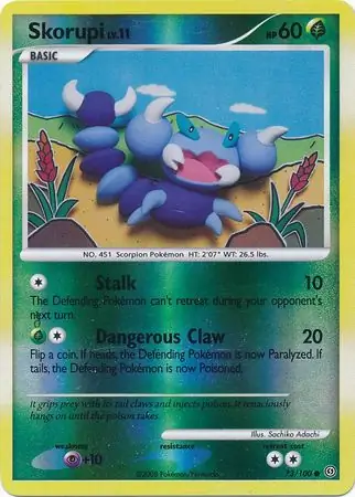 Skorupi Reverse Holo 73 Normal