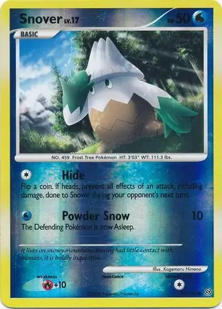 Snover Reverse Holo 74 Normal