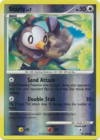Starly Reverse Holo 75 Normal