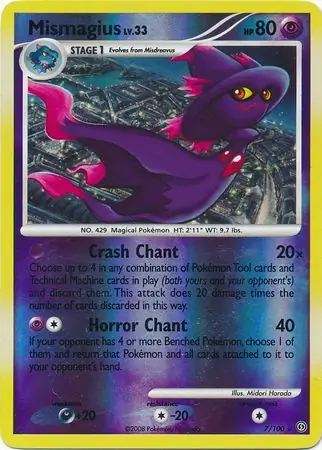 Mismagius Reverse Holo 7