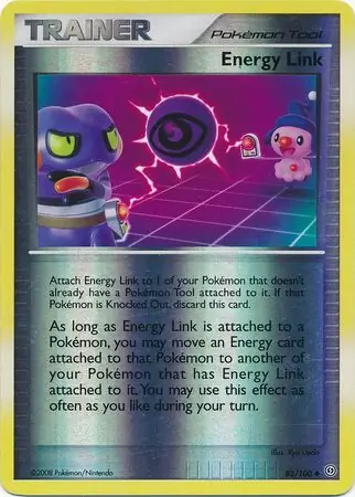 Energy Link Reverse Holo 83 Normal