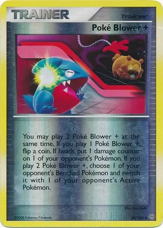 Poke Blower + Reverse Holo 88 Normal