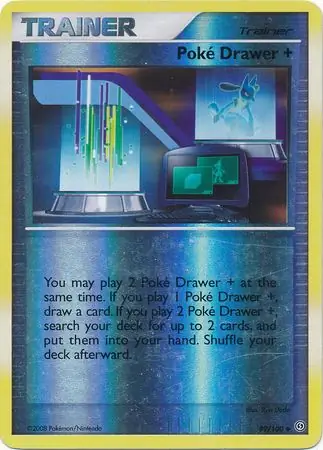 Poke Drawer + Reverse Holo 89