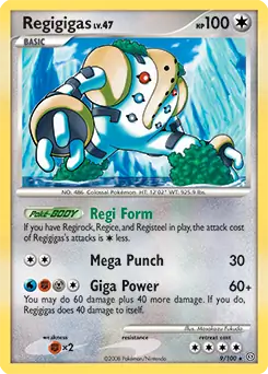 Regigigas Holo 9