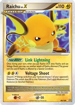 Raichu Lv.X 99