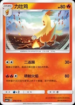 Combusken Reverse Holo 016
