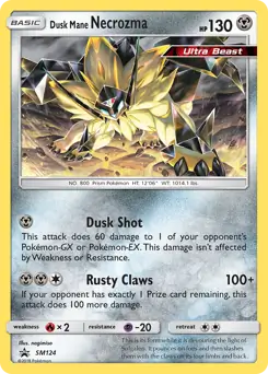 Dusk Mane Necrozma SM124
