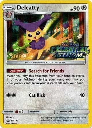 Delcatty Prerelease Staff SM132