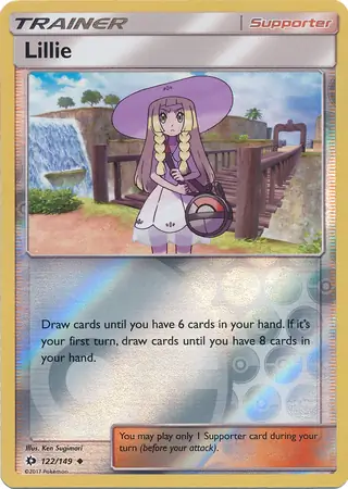 Lillie Reverse Holo 122