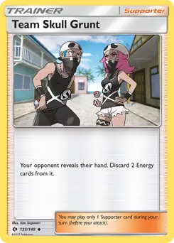 Team Skull Grunt 133 Normal