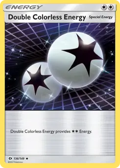 Double Colorless Energy 136 Normal