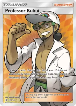 Full Art Professor Kukui 148 Normal
