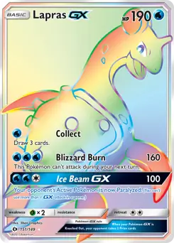 Lapras GX Secret 151