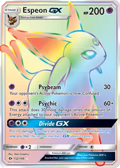 Espeon GX Secret 152 Normal