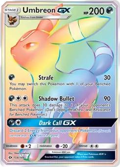 Umbreon GX Secret 154