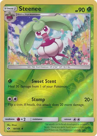 Steenee Reverse Holo 19 Normal